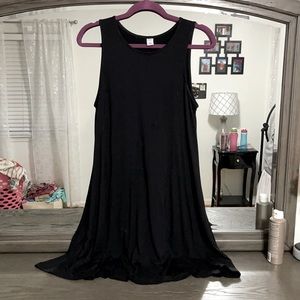 Black flowy beachy dress